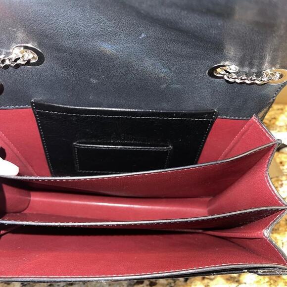 Marc Jacobs Quilted Big Trouble Black Patent Leather Bag Purse - Picture 8 of 14